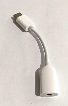 Адаптер TYPE C to AUX White