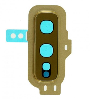 Стекло камеры (Camera glass) для Samsung G970 Galaxy S10e with frame Yellow
