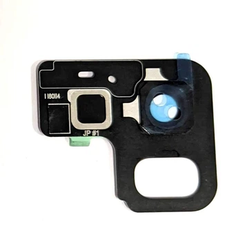 Стекло камеры (Camera glass) для Samsung A530 Galaxy A8 2018 with frame Black