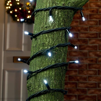 Гирлянда "шнурок уличный GooD" 50 LED белая 5м