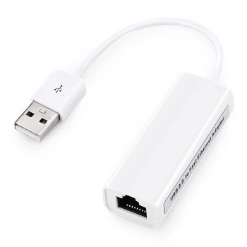 Адаптер USB-LAN на кабелі
