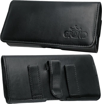 Універсальний чохол на пояс Grand Premium-5.5 (8х15.5 см) Black (25569)