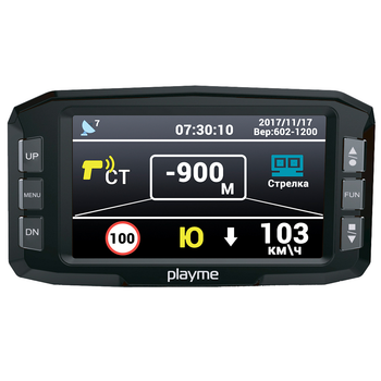 Автомобильный видеорегистратор Playme P200 TETRA [65114]
