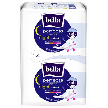 Гігієнічні прокладки Bella Perfecta Ultra EXTRA SOFT Night, 14 шт