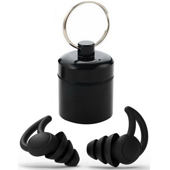 Беруши для стрельбы, для военных тактические пассивные Tactical ProPlugs Black 3fl (123511)