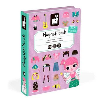 Магнитная книга Janod Наряды для девочки (J02718) (10-547618)