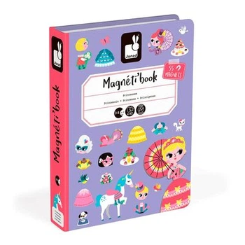 Магнитная книга Janod Принцессы (J02725) (10-547623)