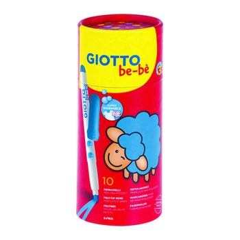 Фломастеры Fila Giotto Bebe 10 цветов (469500) (10-564817)