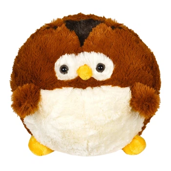 Мягкая игрушка круглая "Сова" 18 см TRUSTY COLLECTION 18B0703
