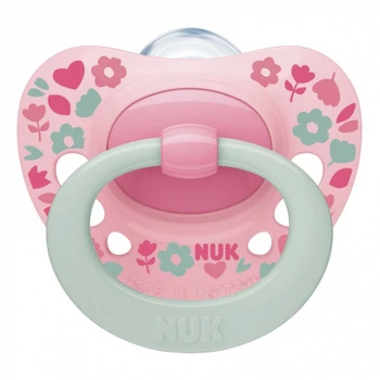 Пустышка Nuk Signature 6-18 мес. розовая (3952349)