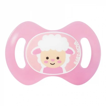 Пустышка Baby-Nova Sheep 0-2 мес., розовая (3966387)