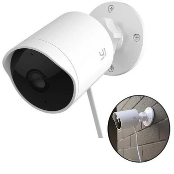 Уличная камера видеонаблюдения беспроводная IP камера Wi-Fi YI Outdoor Camera 1080P