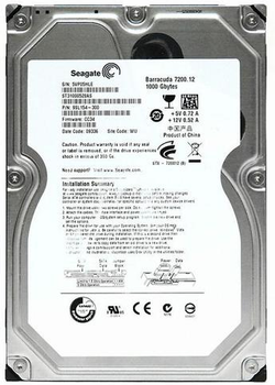 Жесткий диск Seagate 1ТБ 7200об/м 32МБ 3.5" SATA III (ST31000528AS)