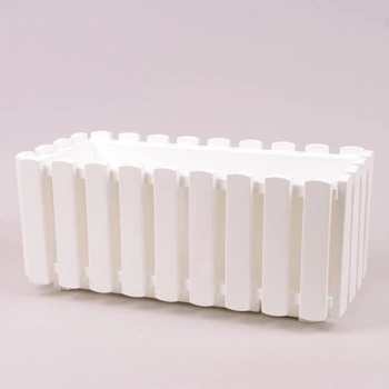 Балконный ящик Boardee FencyCase 40 см Белый (DDEF400-S449)