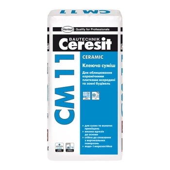 Клей-цемент для плитки Ceresit СМ 11 Ceramic 25 кг