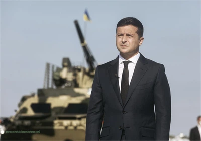 Плакат-постер А3 с принтом , Apriori,патриотический, Зеленський, Президент Украины,Киев, Украина, флаг Украины, Слава Украине ,Добрый вечер, мы из Украины, 4 вид
