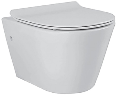 Унитаз подвесной PRIMERA Topic 8320020 безободковый с сиденьем Soft Close дюропласт