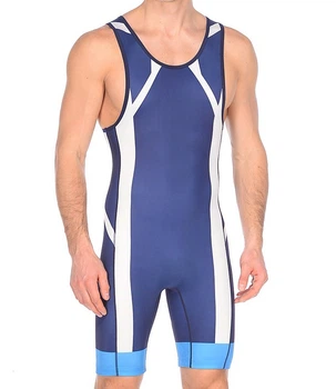 Трико борцівські Asics Wrestling Singlet (157516-0050) Blue XS