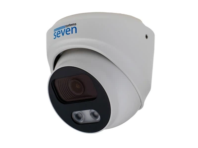 Купольна IP відеокамера SEVEN IP-7212PA white (4 мм), 2Мп