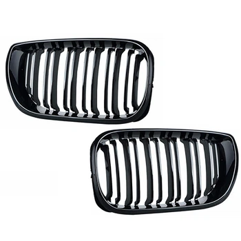 Решетки радиатора BMW E46/2003-2005. Купе рестайлинг черный глянец