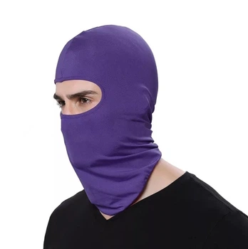Балаклава маска Фиолетовая, Унисекс WUKE One size