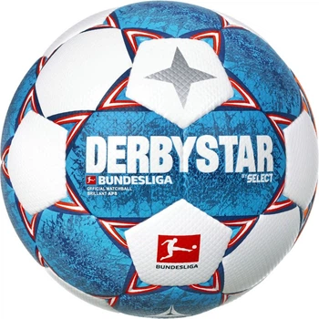 Мяч футбольный Derbystar Bundesliga Brillant APS №5 Сине-оранжевый