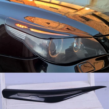 Накладки на передние фары Ресницы Lasscar на BMW E60 2003-2010 БМВ е60