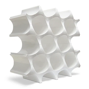 Модульная винная стойка Qualy Wine Cell white QL10031