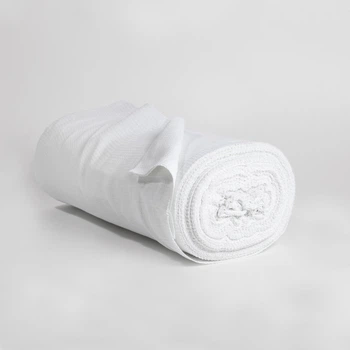 Ткань вафельная, ш.45 см, 140г/м2 отбеленная