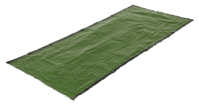 Спасательный спальный термомешок 213х90 см Зеленый (n-778)