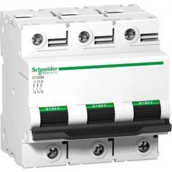 Schneider Electric Автоматичний вимикач C120N 3P 100 A C А9N18367