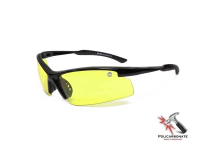Спортивные защитные очки HI-TEC Next 01 yellow lens тактические