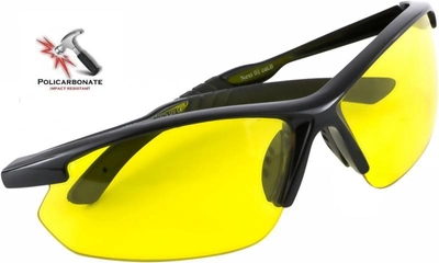 Спортивные защитные очки HI-TEC Next 01 yellow lens тактические