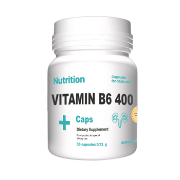 Вітаміни EntherMeal В6 400 30 капсул