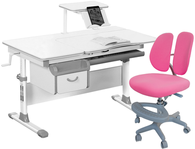 Комплект Evo-Kids Evo-40 G Grey + кресло Y-408 KP