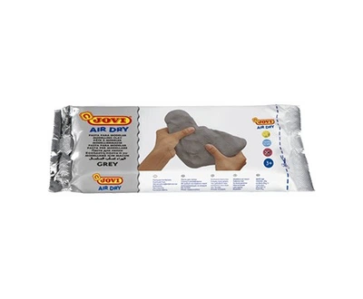 Паста для моделирования самоотвердевающая Jovi Air Dry серая 250 г. (83G)