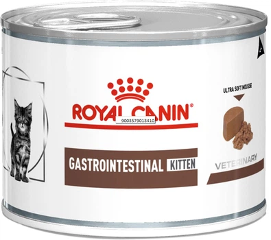 Влажный корм для кошек Royal Canin Veterinary Gastrointestinal Kitten (паштет) банка 195 г (1272550313411) (12119)