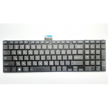 Клавіатура ноутбука Toshiba Satellite C50-A/C55-A/C50D-A/C55D-A чорна UA (A46183)