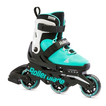 Детские ролики Rollerblade Microblade 3WD 2021 Aqua/White 36.5-40.5