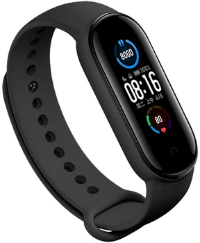 Ремінець BeCover для Xiaomi Mi Smart Band 5/Mi Smart Band 6 Black (BC_705062)