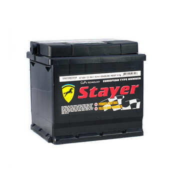 Акумулятор Stayer Black A1 50 Аh/12V [+ -]