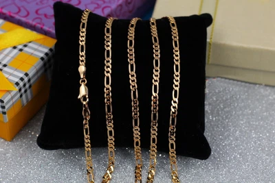 Цепь Xuping Jewelry фигаро 50 см 3 мм золотистая