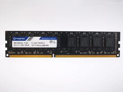 Оперативная память Timetec DDR3L 8Gb 1600MHz PC3L-12800U (75TT16NUL2R8-8G) 6205 Б/У