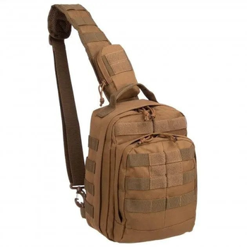 Тактический рюкзак однолямочный 9L Silver Knight с системой M.O.L.L.E Coyote (115-coyote)