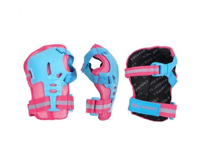 Защита на колени локти запястья M CR368 Pink/blue