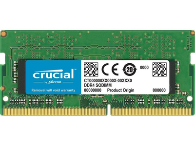 Пам'ять Crucial 8 GB SO-DIMM DDR4 2400 MHz (CT8G4SFS824A)