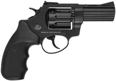 Револьвер під патрон Флобера Stalker S 3" Black (силуміновий барабан)