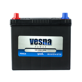 Аккумулятор Vesna Japan 45 Ah/12V [+ -] низкий