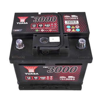 Аккумулятор Yuasa 12V 45Ah SMF Battery YBX3063 (0) [- +]