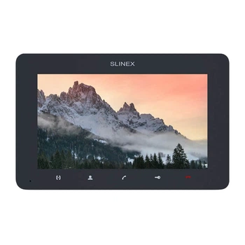 Відеодомофон 7" Slinex SM-07MHD dark grey з детектором руху і записом відео (175258)